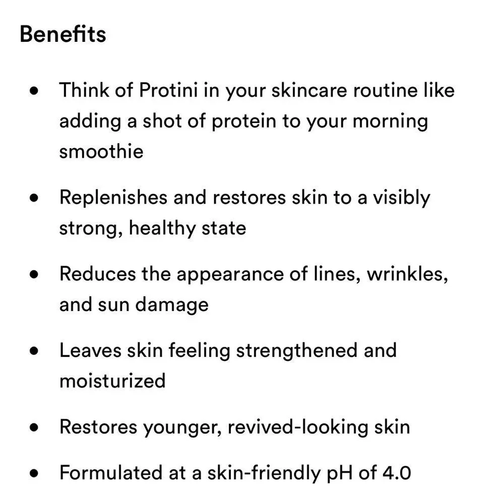 $13❤️‍🔥 Drunk Elephant 🐘 Protini Polypeptide Cream Mini Travel Moisturizer NEW
